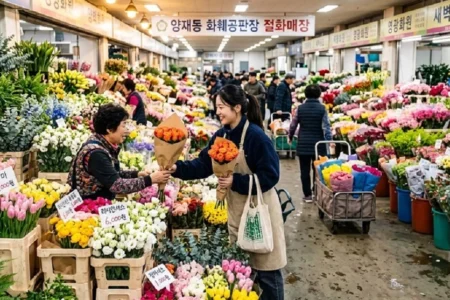 양재 꽃시장 고속터미널 꽃 도매시장 완벽 정복가이드
