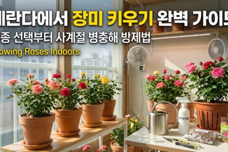 베란다에서 장미 키우기 완벽 가이드 품종 선택부터 사계절 병충해 방제법